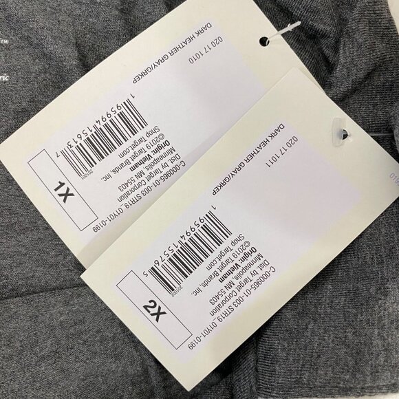 Stars Above Womens Gray Long Sleeve Top and Pants Pajama Set Plus Size 1X 2X 3X - Picture 8 of 10